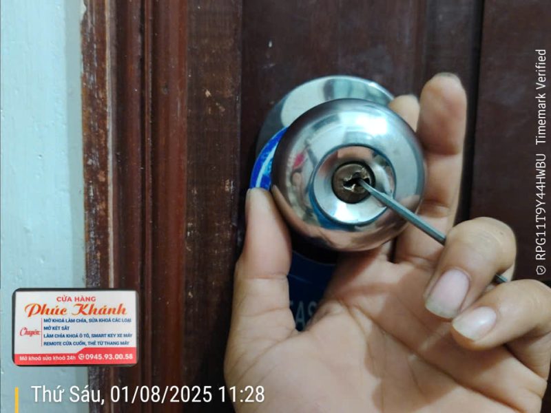 Sửa Khoá Phúc Khánh -Dịch Vụ sửa Khoá tận Nơi TPHCM 24/7 -Thợ mở khoá Quận 3