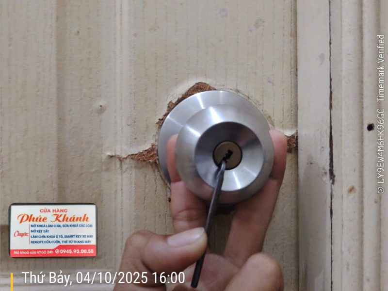 Sửa Khoá Phúc Khánh -Dịch Vụ sửa Khoá tận Nơi TPHCM 24/7 -Thợ mở khoá Quận 3