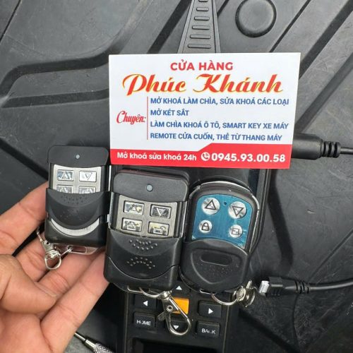 Làm Remote Cửa Cuốn